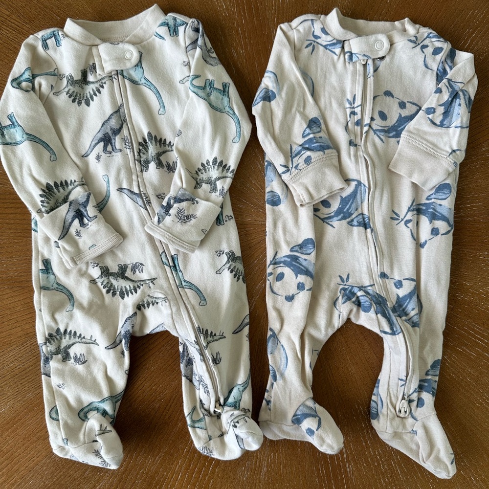 Carter’s footed pajamas